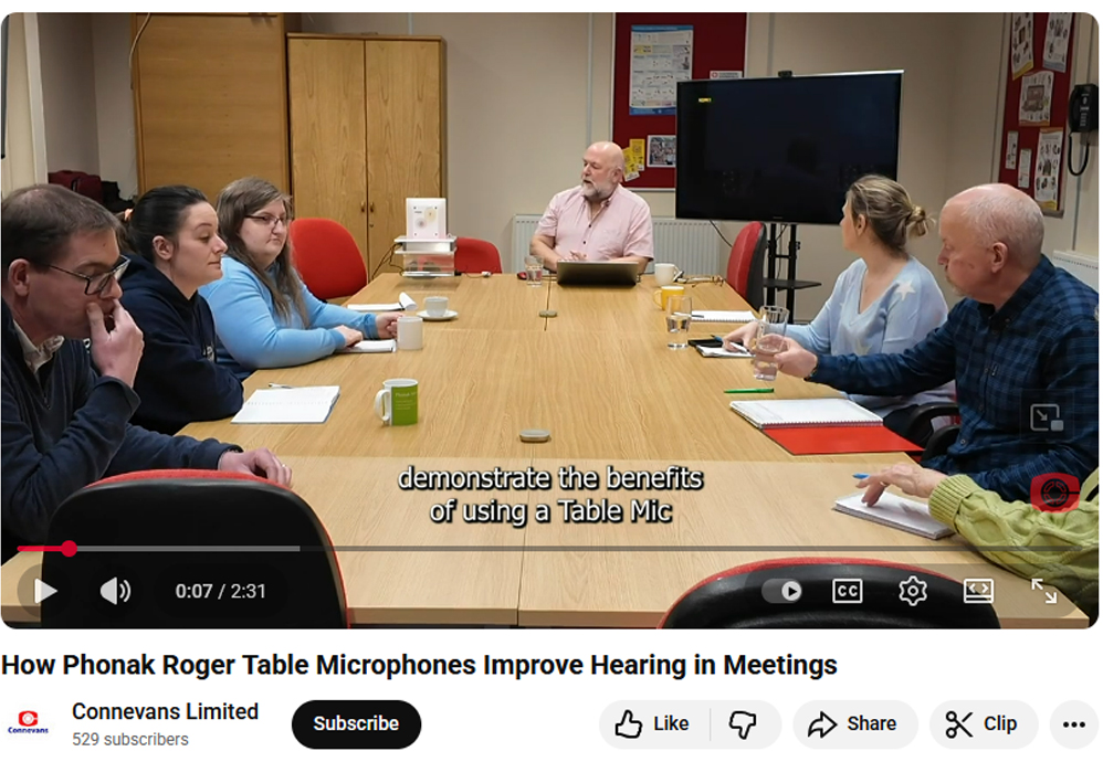 How Phonak Roger Table Microphones Improve Hearing in Meetings